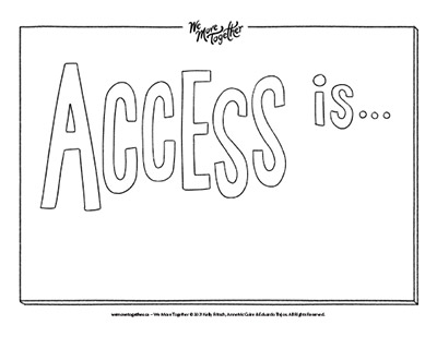 Thumbnail of "Access Is..." sheet